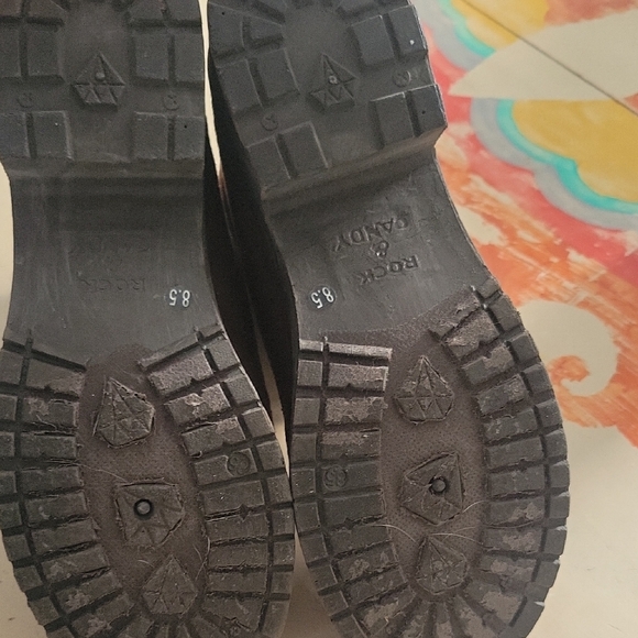 Rock & Candy Brown Lace Up Boots - Picture 4 of 4